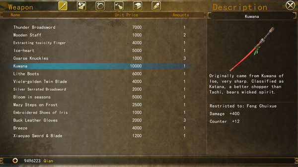 图片[3]-侠客风云传前传 v1.0.0.1（Tale of Wuxia:The Pre-梨子乐游戏