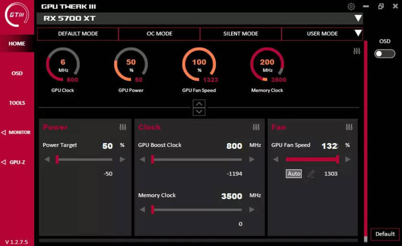 图片[1]-ASUS GPU Tweak III 显卡超频工具 v2.0.7.3 最新版-易如分享